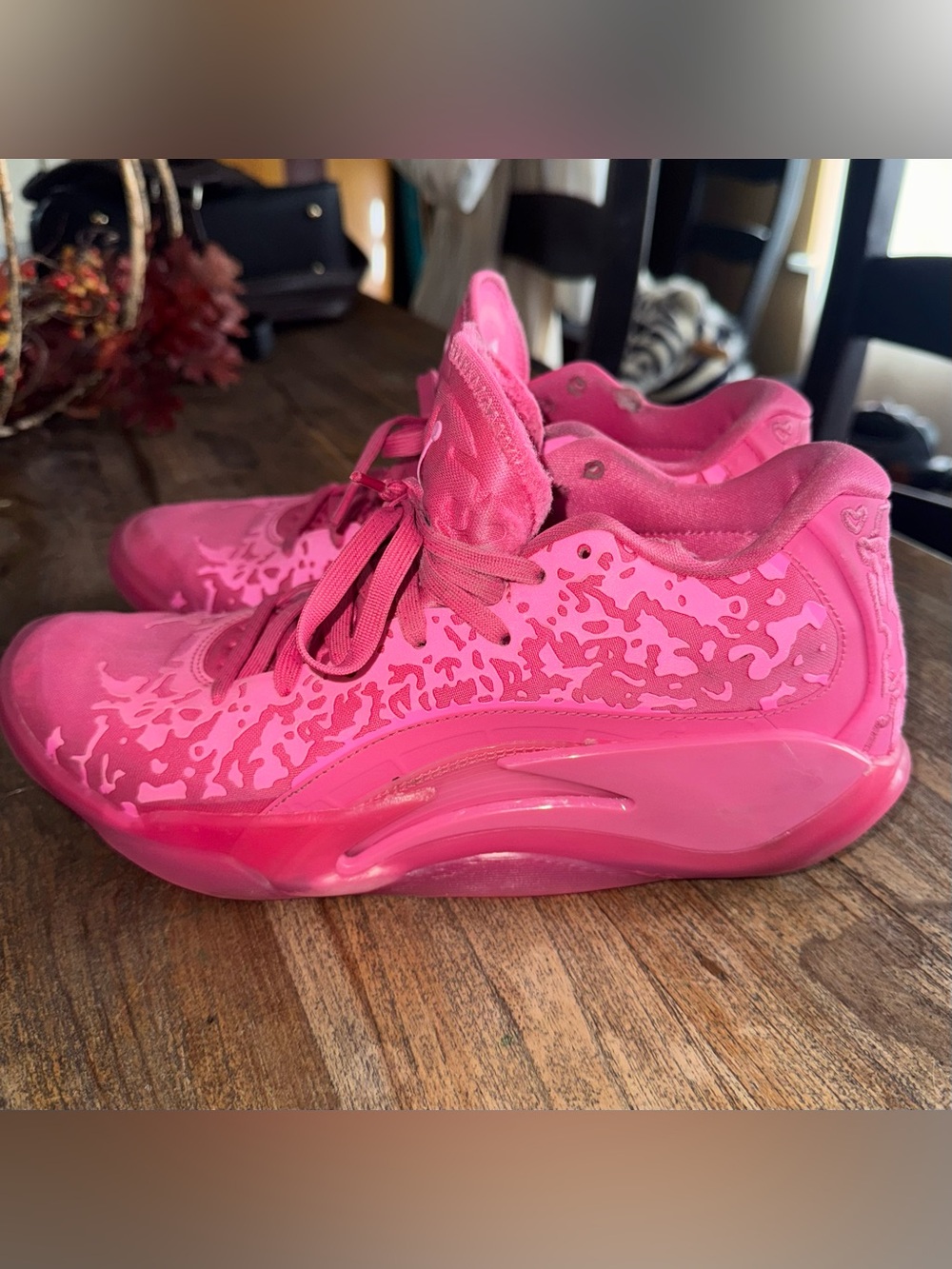 Air Jordan Zion 3 Pink Lotus Basketball Sneakers Shoes Womens 9.5 Mens size 8